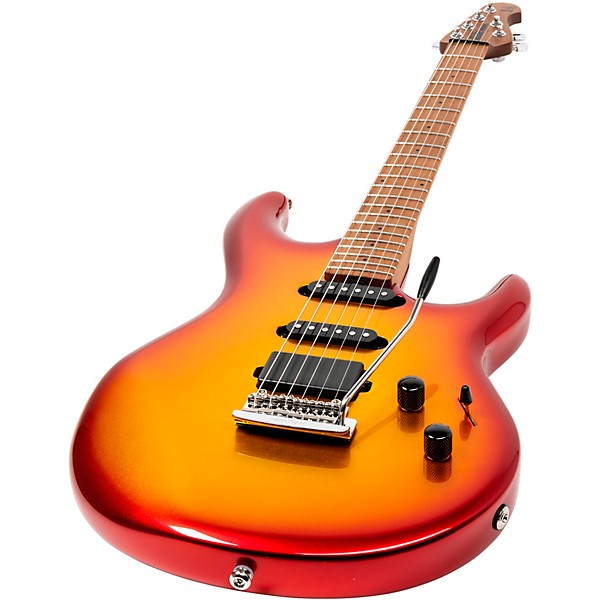 Ernie Ball Music Man Luke 4 HSS Electric Guitar Fireball