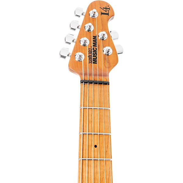 Ernie Ball Music Man Luke 4 HSS Electric Guitar Fireball