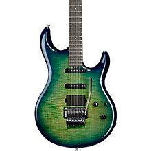Ernie Ball Music Man BFR Luke 4 HSS Floyd Rose Electric Guitar Green Tide