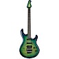 Ernie Ball Music Man BFR Luke 4 HSS Floyd Rose Electric Guitar Green Tide