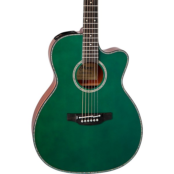 Takamine Englemann Spruce-Hawaiian Koa Limited-Edition OM Acoustic-Electric Guitar Antique Evergreen