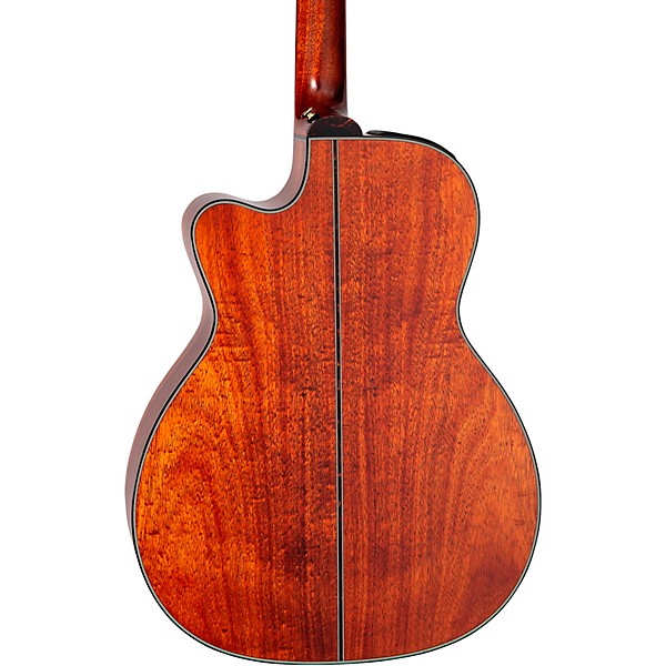 Takamine Englemann Spruce-Hawaiian Koa Limited-Edition OM Acoustic-Electric Guitar Antique Evergreen
