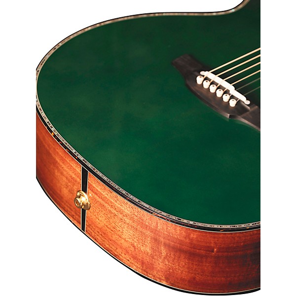 Takamine Englemann Spruce-Hawaiian Koa Limited-Edition OM Acoustic-Electric Guitar Antique Evergreen