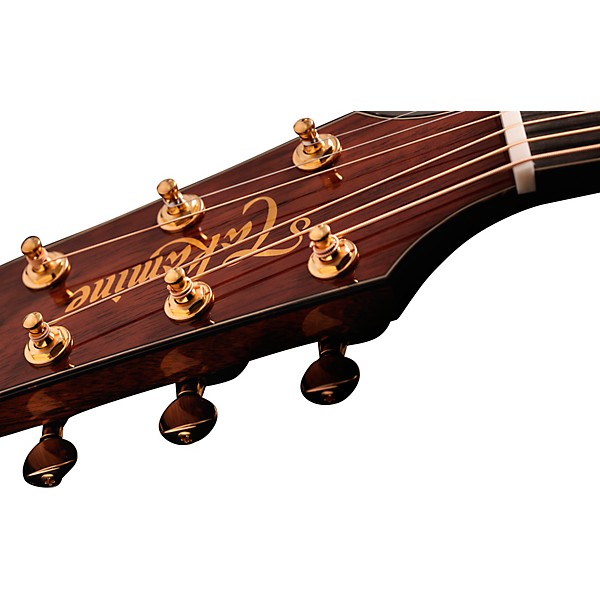 Takamine Englemann Spruce-Hawaiian Koa Limited-Edition OM Acoustic-Electric Guitar Antique Evergreen