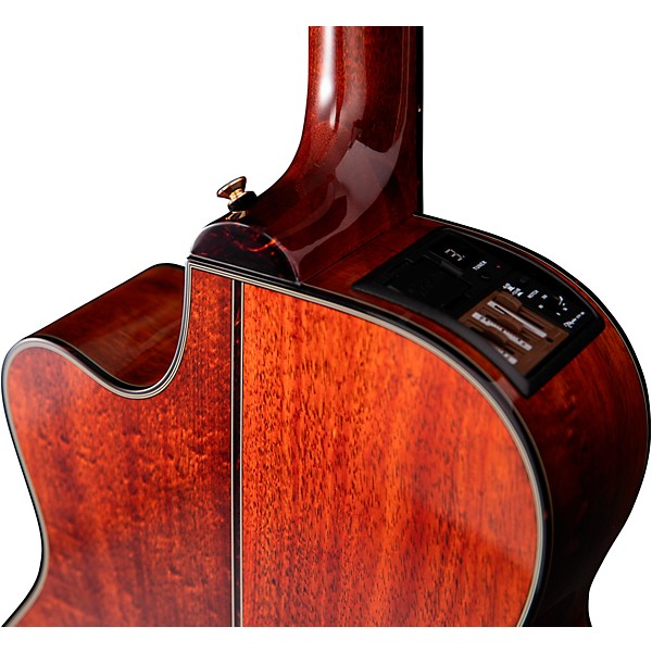 Takamine Englemann Spruce-Hawaiian Koa Limited-Edition OM Acoustic-Electric Guitar Antique Evergreen