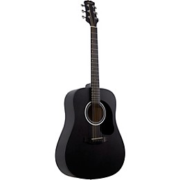 Mitchell Launch D100 Dreadnought Acoustic Guitar Black