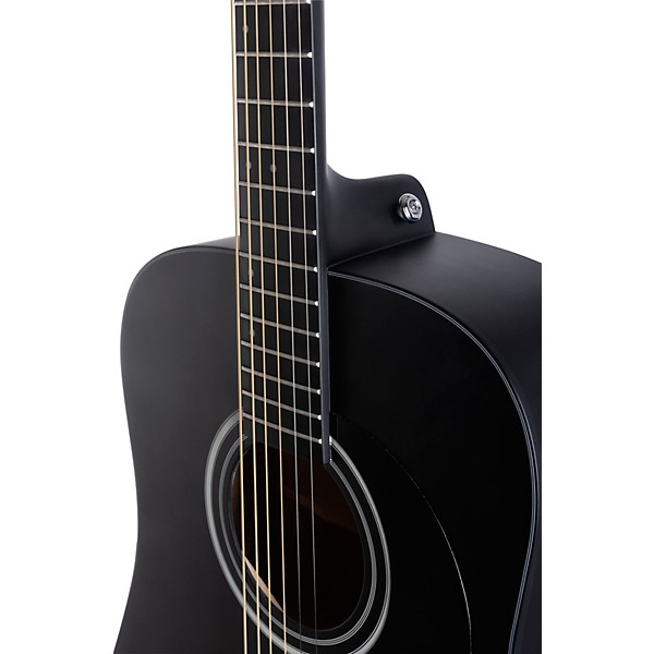 Mitchell Launch D100 Dreadnought Acoustic Guitar Black