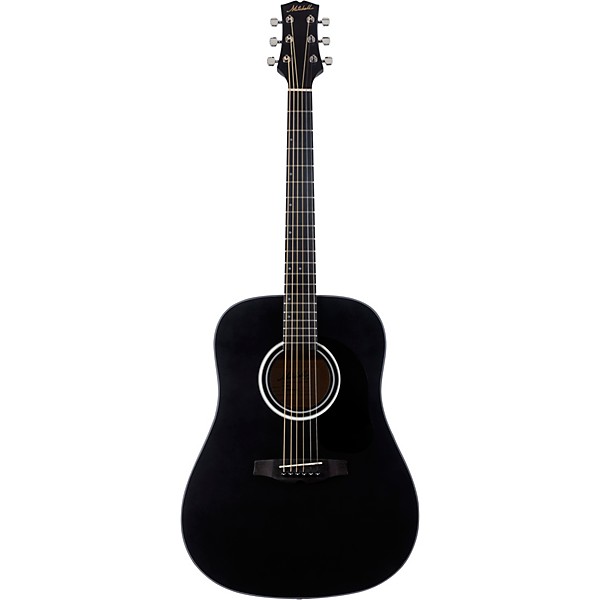 Mitchell Launch D100 Dreadnought Acoustic Guitar Black