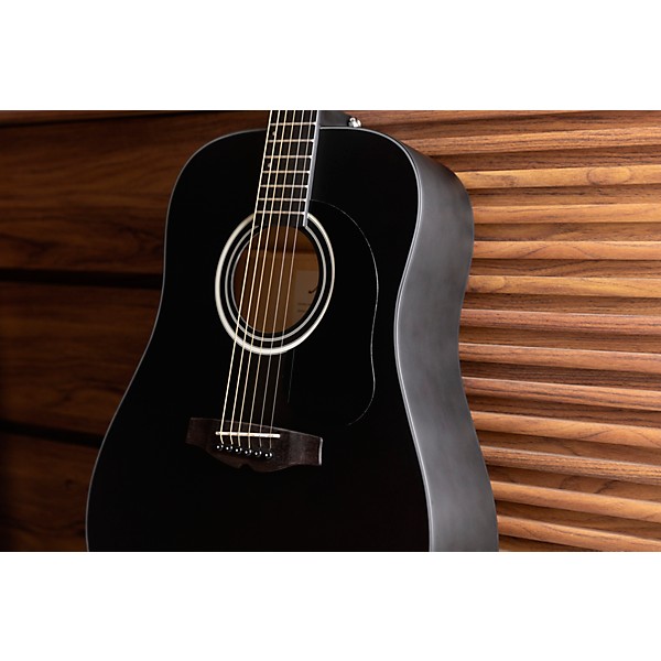 Mitchell Launch D100 Dreadnought Acoustic Guitar Black