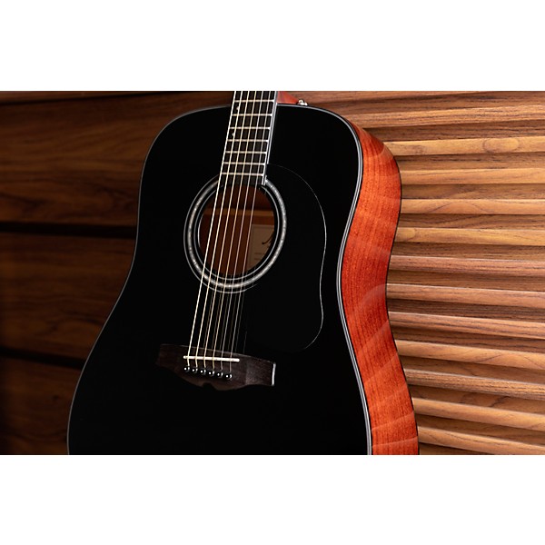 Mitchell Motion D150 Dreadnought Acoustic Guitar Black