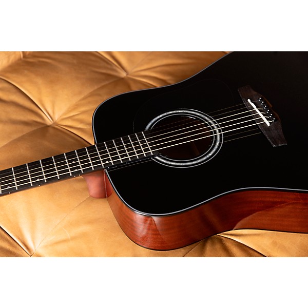Mitchell Motion D150 Dreadnought Acoustic Guitar Black