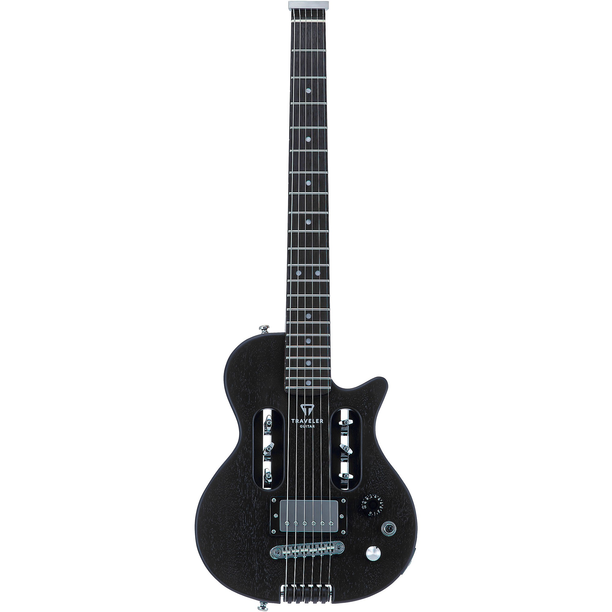 Traveler Guitar EG-1 Mod-X Electric Hybrid Travel Guitar Black