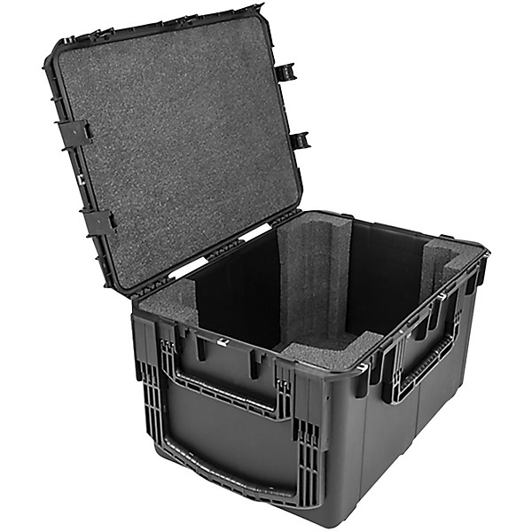 QSC Active 3-Way Column Loudspeaker With SKB iSeries Cases, White