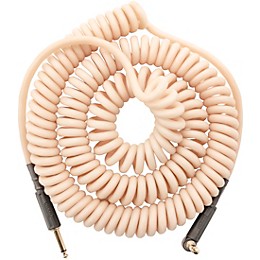 MXR 15' GLO Coil Instrument Cable Straight to Angle 15 ft.