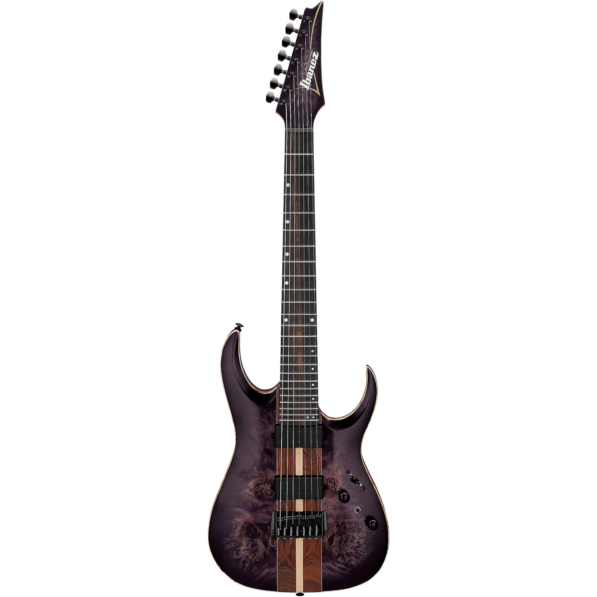 Ibanez RG170BLD Duncan Designedピックアップ Ibanez RGA217P1PB Premium 7-String Electric Guitar Deep Twilight