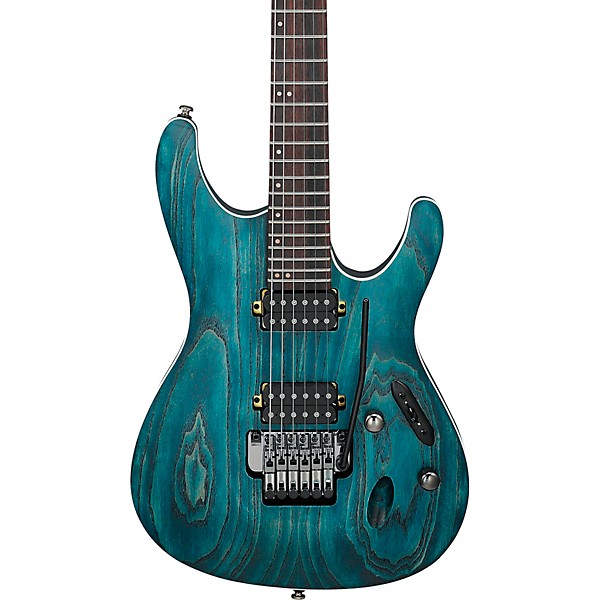 Ibanez S520AH S Standard Electric Guitar Cosmic Blue Stained Flat