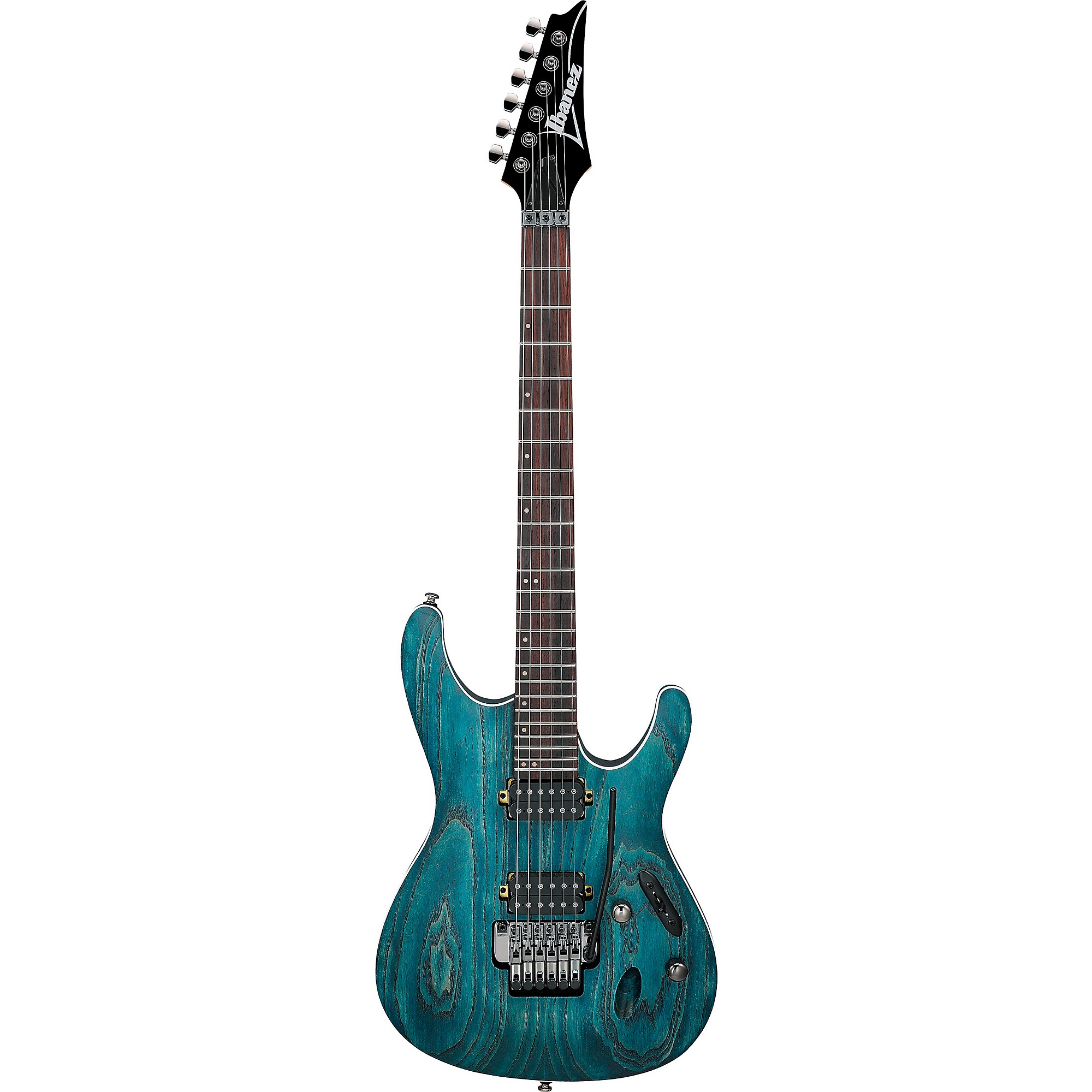 Ibanez S520AH S Standard Electric Guitar Cosmic Blue Stained Flat