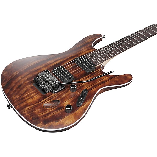 Ibanez エレキギター ブラウン セミホロウボディ Ibanez S520AH Standard Electric Guitar Antique Brown Stained