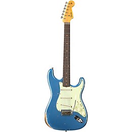 Fender Custom Shop Time Machine Series 1962 Stratocaster Relic Electric Guitar Aged Lake Placid Blue