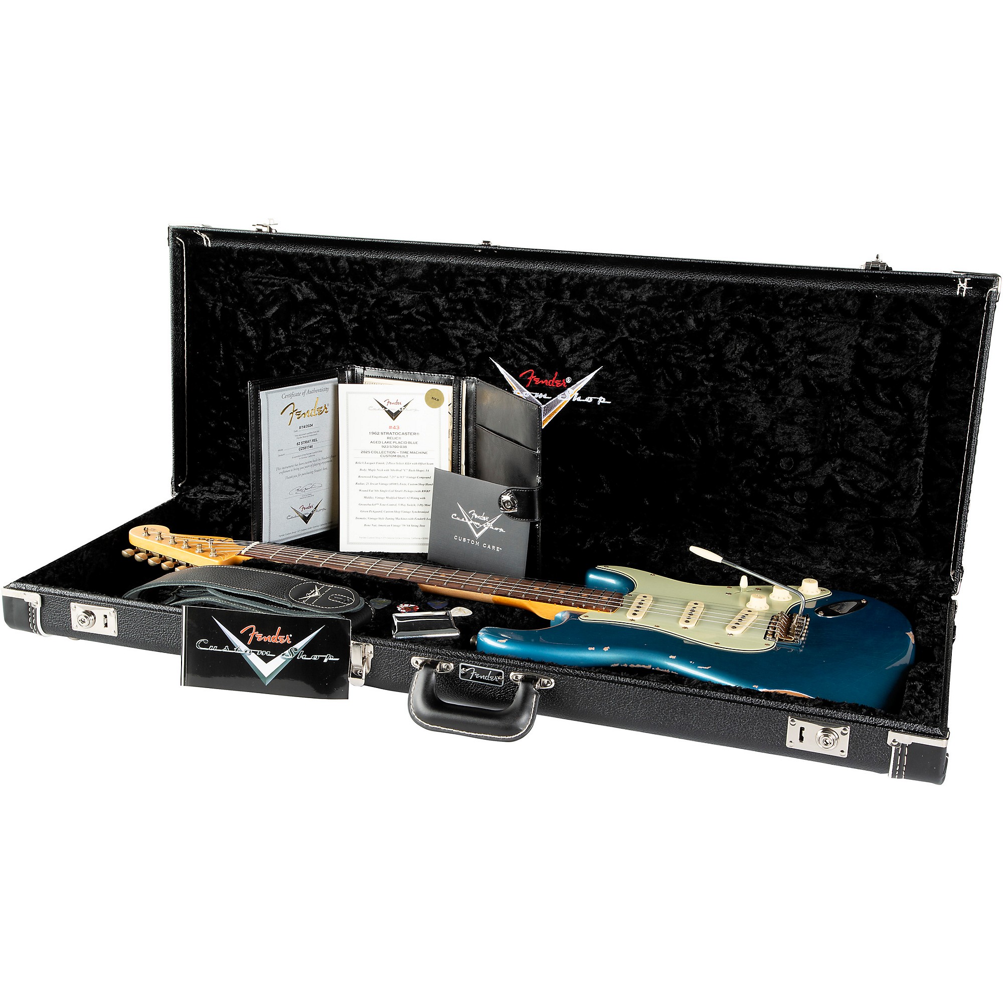 Platinum Fender Custom Shop Time Machine Series 1962 Stratocaster