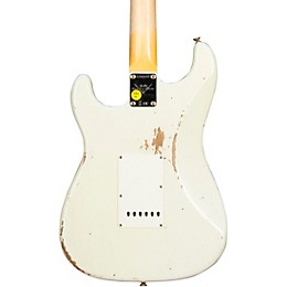 Fender Custom Shop Time Machine Series 1962 Stratocaster Relic Electric Guitar Aged Olympic White