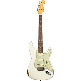 Fender Custom Shop Time Machine Series 1962 Stratocaster Relic Electric Guitar Aged Olympic White
