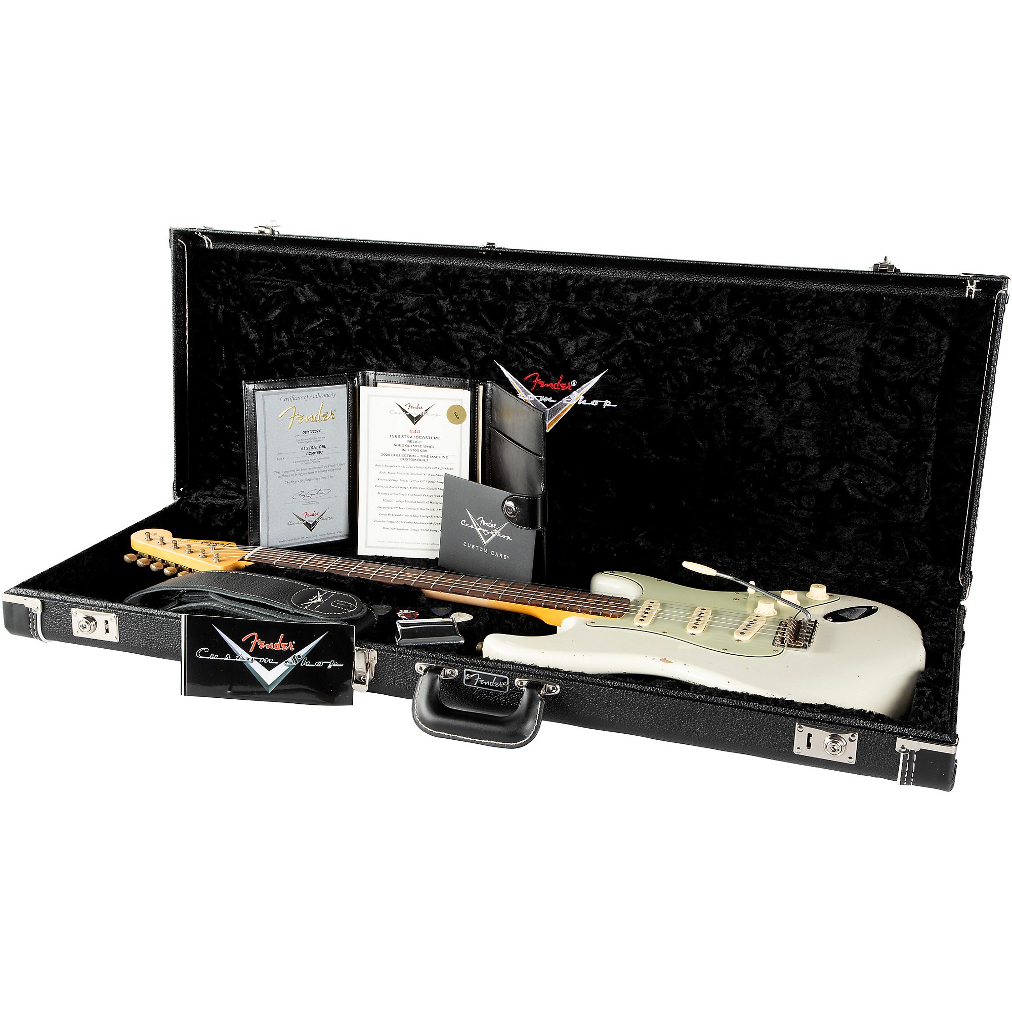 Platinum Fender Custom Shop Time Machine Series 1962 Stratocaster