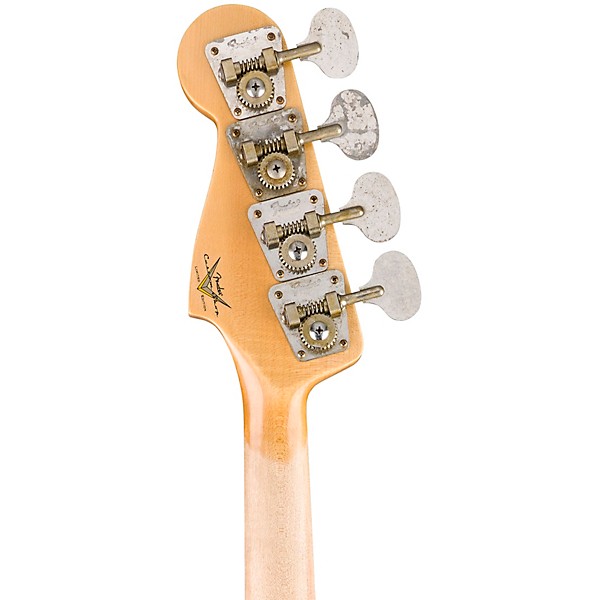 Fender Custom Shop Limited Edition Jazz Bass Special Journeyman Relic Teal Green Transparent