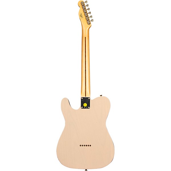 Fender Custom Shop Limited Edition 1951 Nocaster Journeyman Relic Electric Guitar Dirty White Blonde