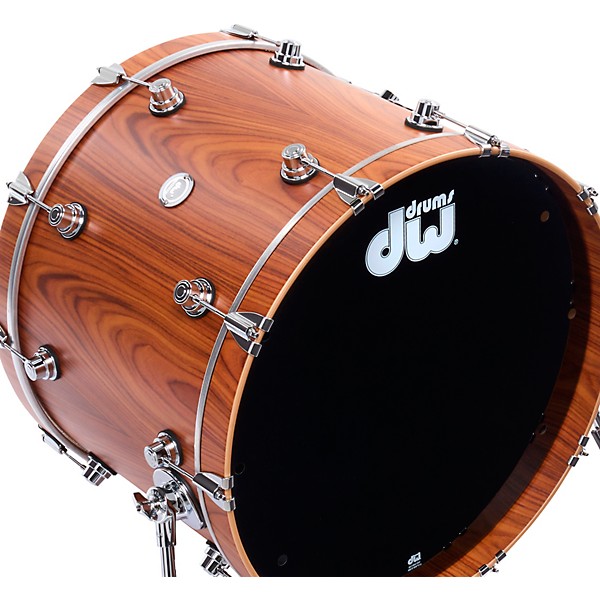 DW DWe Wireless Acoustic-Electronic Convertible 5-Piece Drum Set Bundle With 22" Bass Drum, Cymbals and Hardware Limited E...