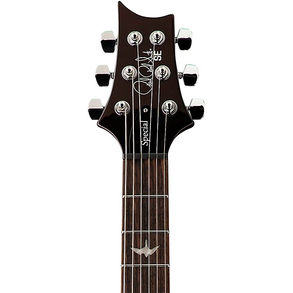 PRS SE Special Semi-Hollow Electric Guitar Orange Tiger Smokeburst