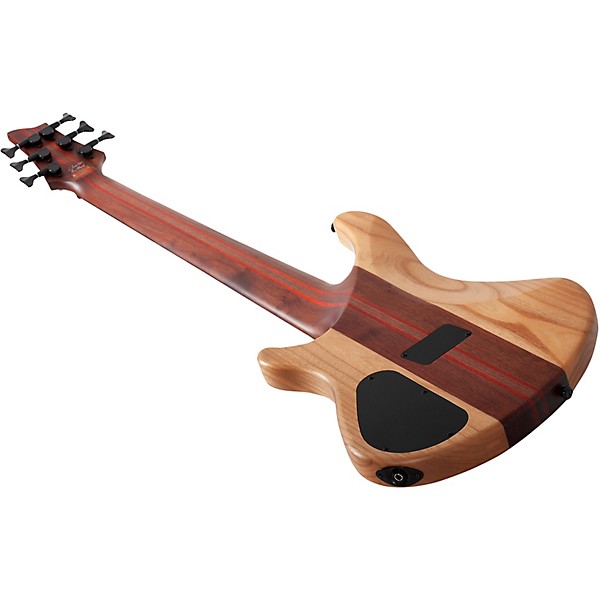 Schecter Guitar Research Charles Berthoud CB-6 6-String Electric Bass Guitar Natural Satin