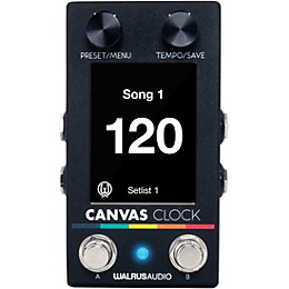 Walrus Audio Canvas MIDI Clock Black