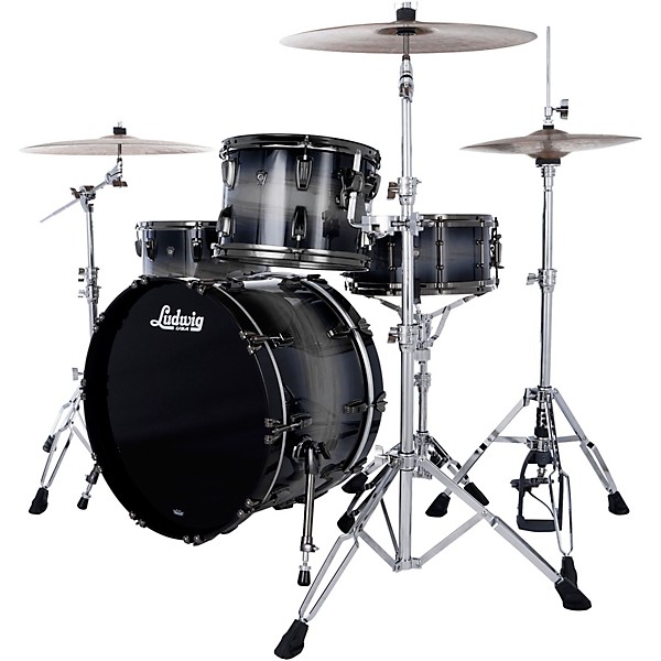 Ludwig Maple Exotic 3-Piece FAB Shell Pack with 22 in. Bass Drum Nocturne Burst