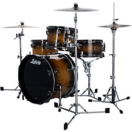 Ludwig Maple Exotic 3-Piece Downbeat Shell Pack with 20 in. Bass Drum Gold Burst