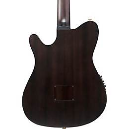 Ibanez FRH20FMN Flamed Maple Top Nylon-String Acoustic-Electric Guitar Deep Emerald Green