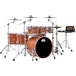 DW DWe Wireless Acoustic-Electronic Convertible 7-Piece Drum Set