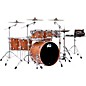 DW DWe Wireless Acoustic-Electronic Convertible 7-Piece Drum Set Bundle With 22" Bass Drum, Cymbals and Hardware Limited Edition Santos Rosewood Hard Satin Exotic thumbnail