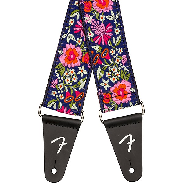 Fender Mosaic Jacquard Guitar Strap Blue