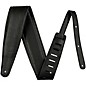 Fender Premium Leather Strap Black 3.5 in. thumbnail