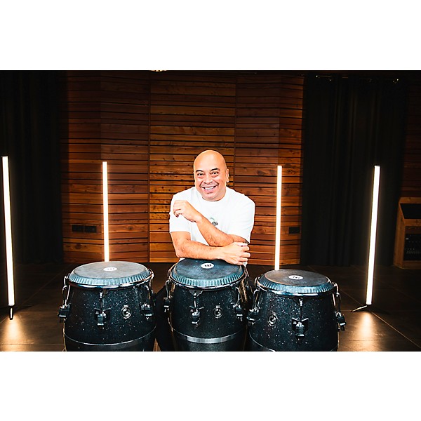 MEINL Diego Gale Signature Premium Fiberglass Conga 11.75 in. Midnight Star