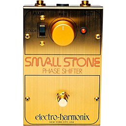 Electro-Harmonix Golden Small Stone Phase Shifter Limited Edition Effects Pedal Gold