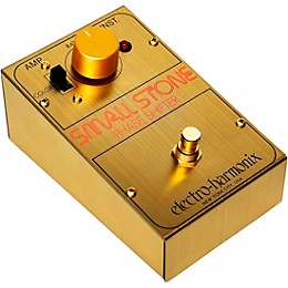 Electro-Harmonix Golden Small Stone Phase Shifter Limited Edition Effects Pedal Gold