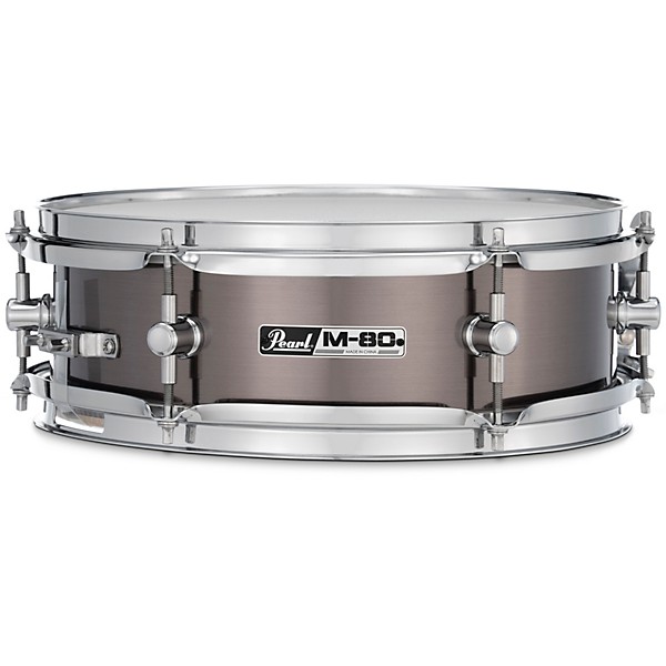 Pearl M80 Brushed Pewter Effect Snare Drum 12 x 4 in.
