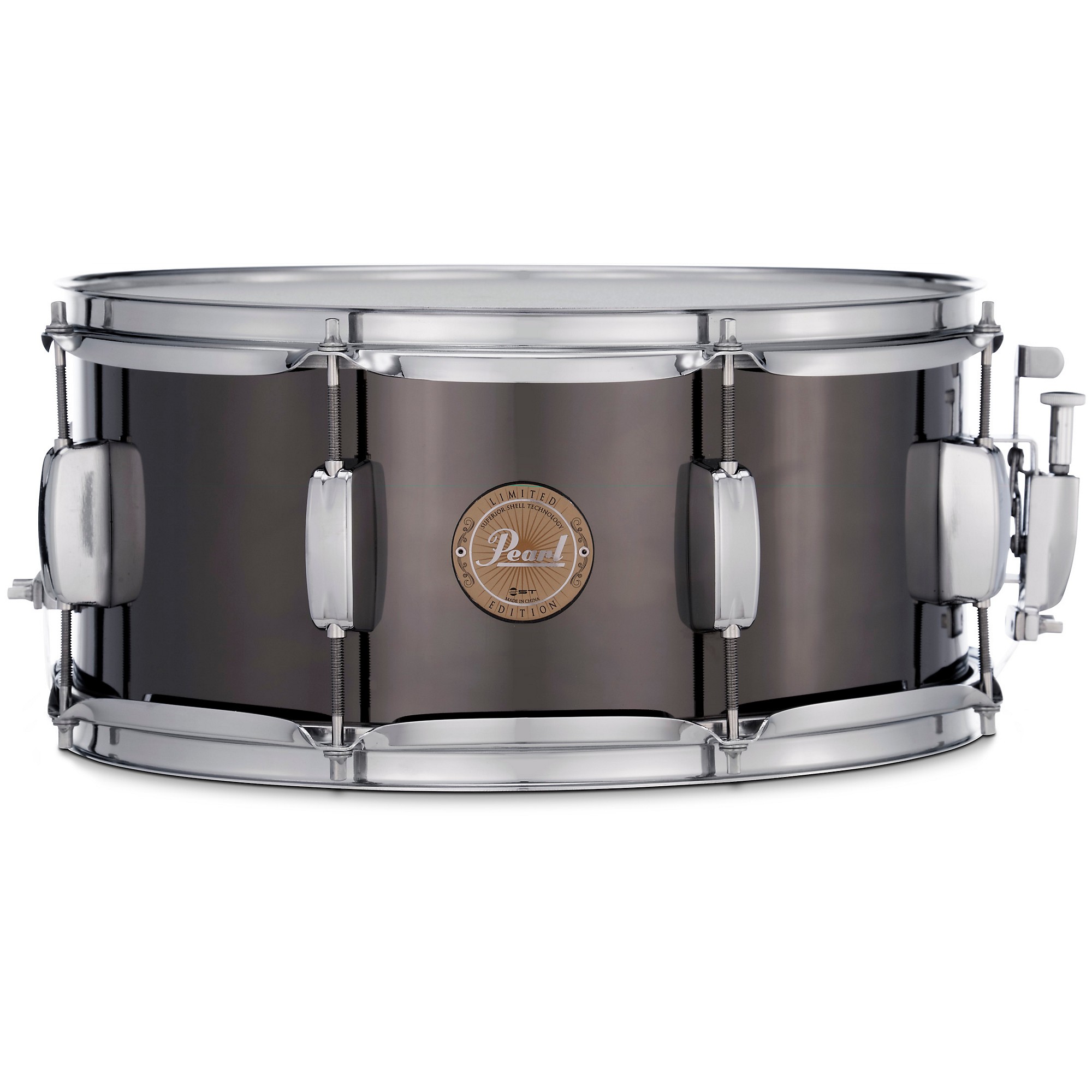Pearl GPX Black Nickel-Over-Steel Limited-Edition Snare Drum 14 x