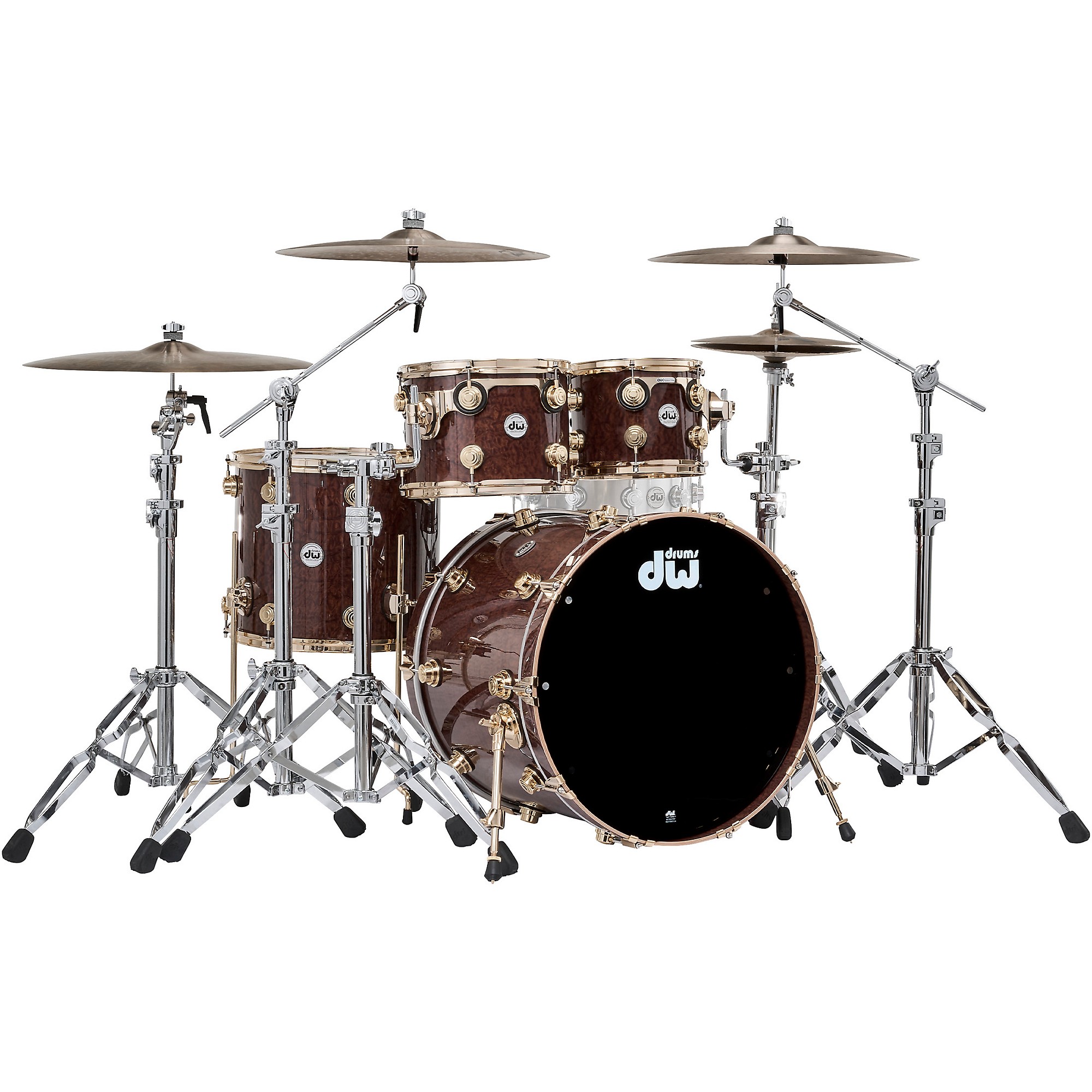 DW SSC Collectors Series 4-Piece Exotic Shell Pack With Gold