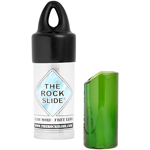The Rock Slide Glass Slide Green