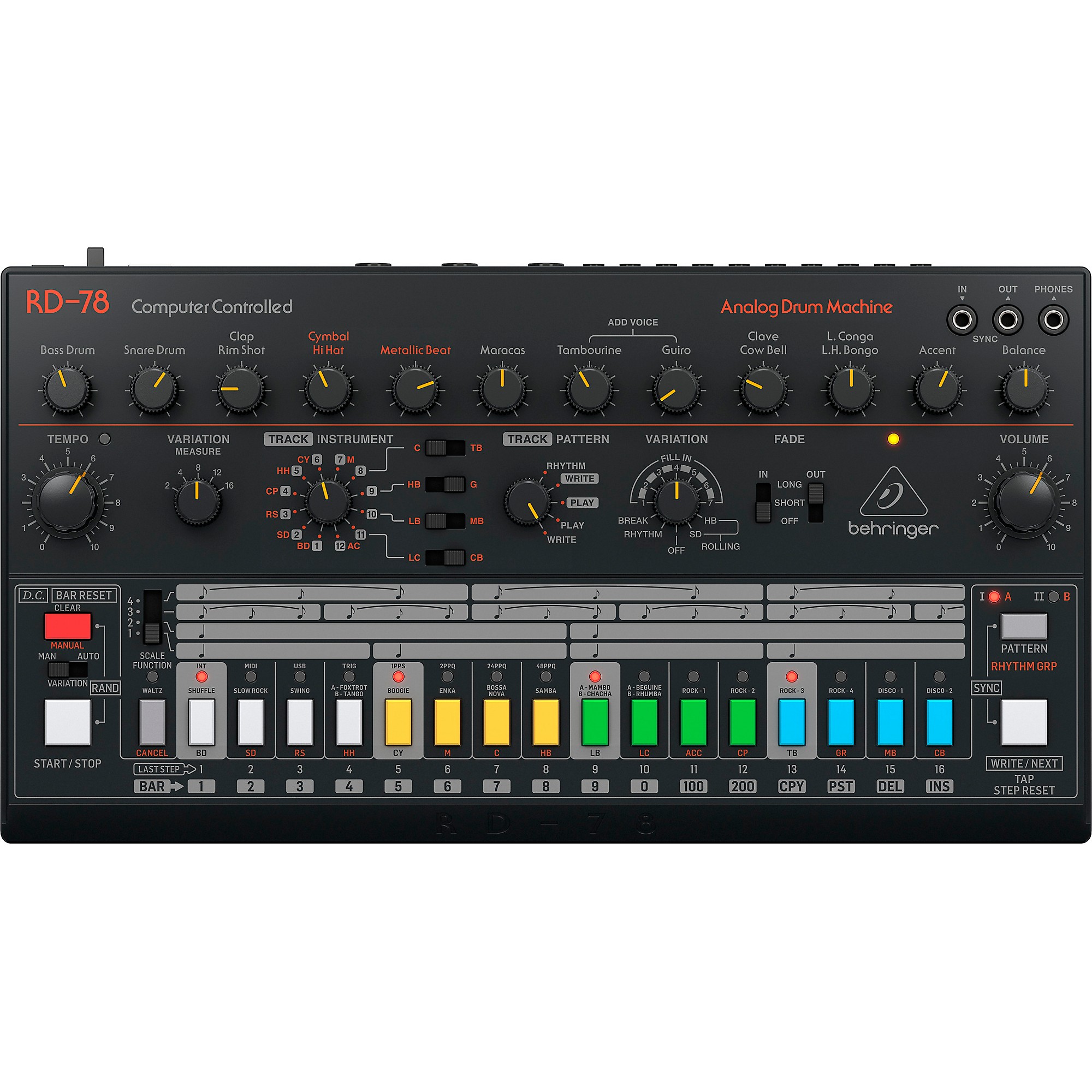 Behringer RD-78 Analog Drum Machine | Guitar Center
