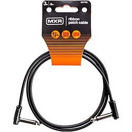 MXR Ribbon Patch Cable 3 ft. Black