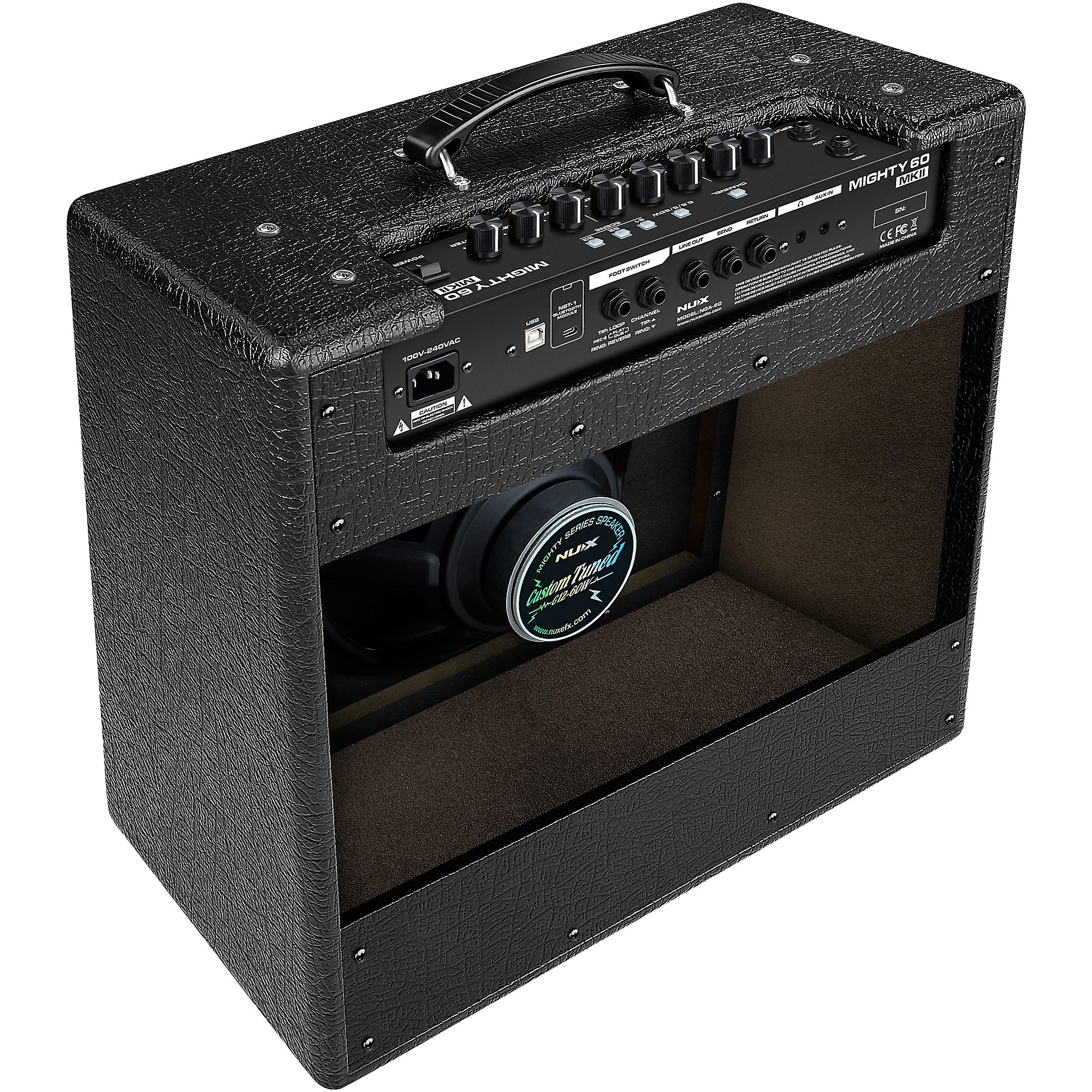 NUX Mighty 60 MKII 60W 7-Channel Modeling Electric Guitar Combo